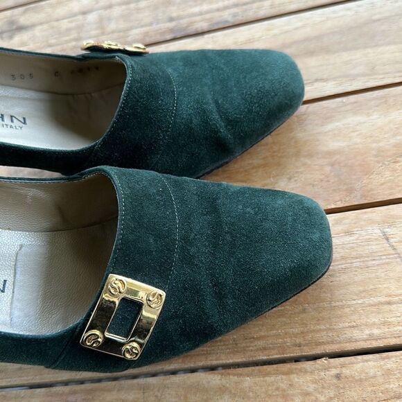 St. John’s Suede Heeled Shoes 6.5 - Picture 4 of 10